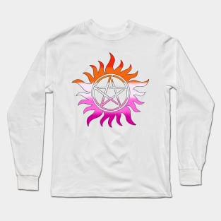 Lesbian Anti Possession Symbol Long Sleeve T-Shirt